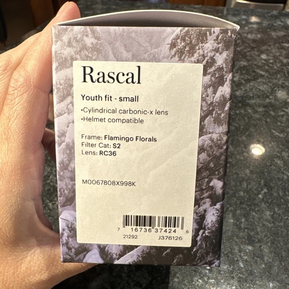 SMITH OPTICS RASCAL YOUTH SKI SNOWBOARD GOGGLES ANTI FOG RC36/S2 GIRLS PINK - Picture 2 of 3